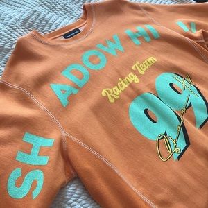 SHADOW HILL ICY PEACH RACING CREWNECK